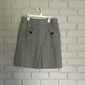 NWOT LOFT Gray Pencil Skirt Knee-Length Work size 6